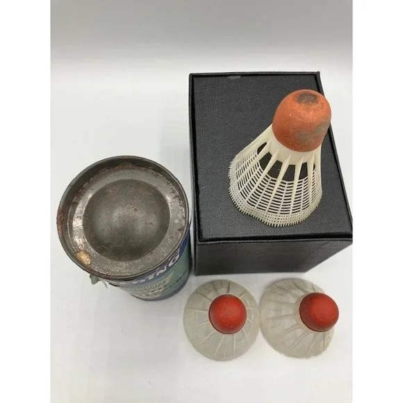 Spalding Carlton Plastic Shuttlecocks Outdoor No. 156 Vintage‎ Badminton - Picture 2 of 7